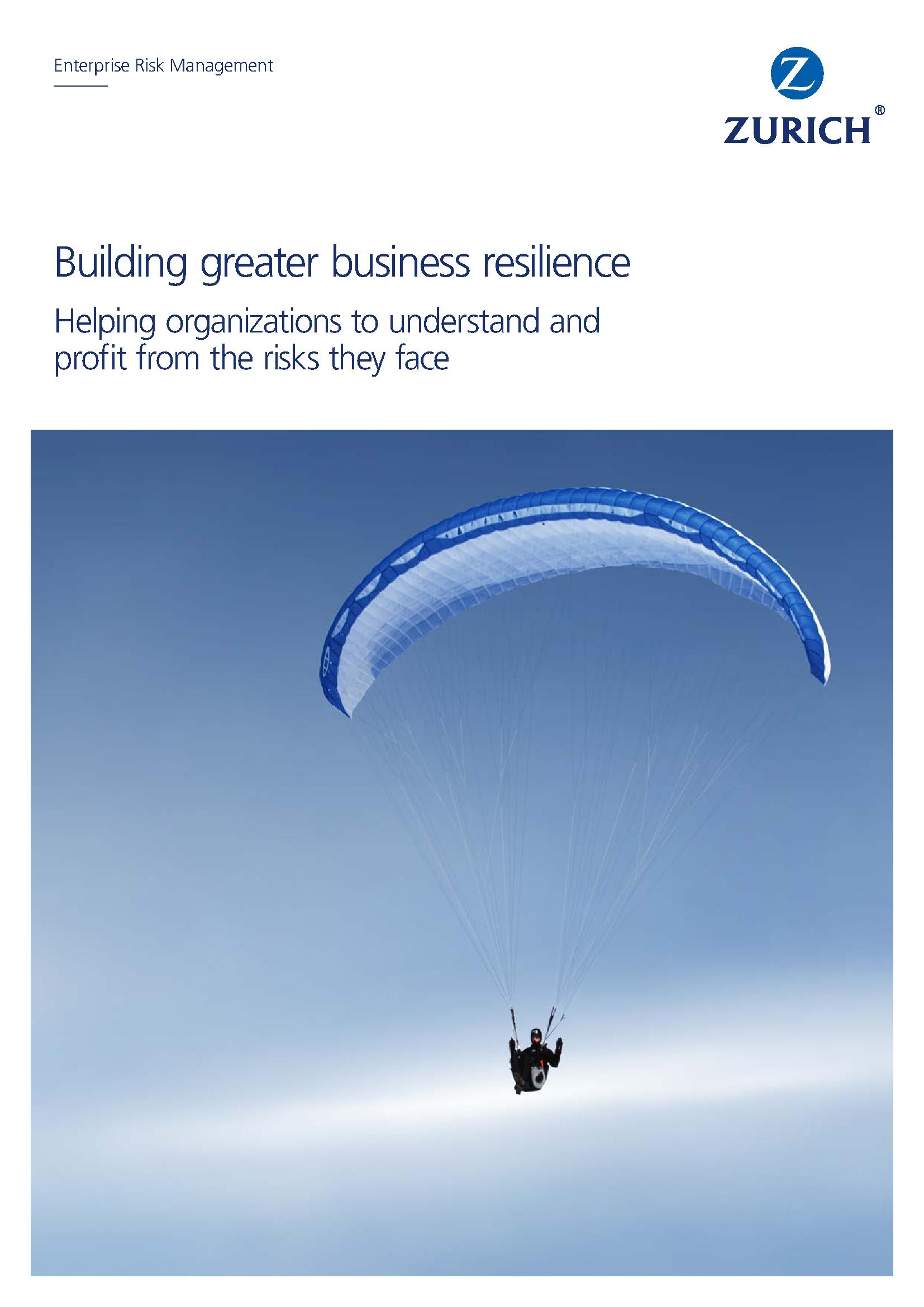Building greater business resilience