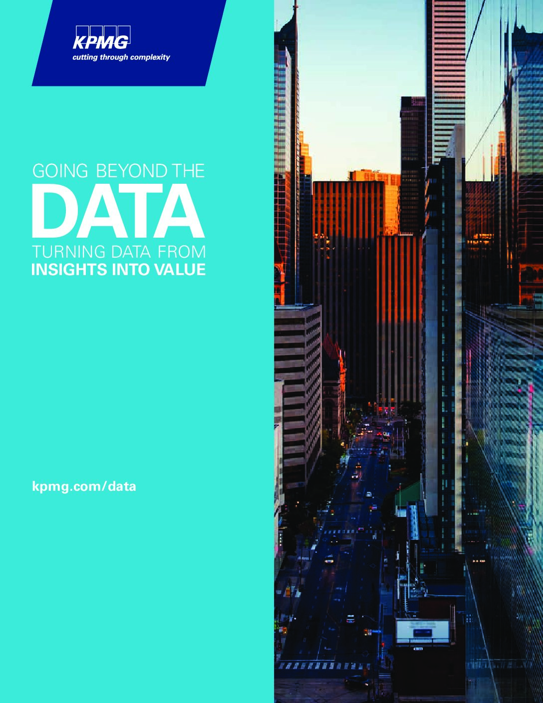 Going Beyond the Data: Turning Data from Insights into Value