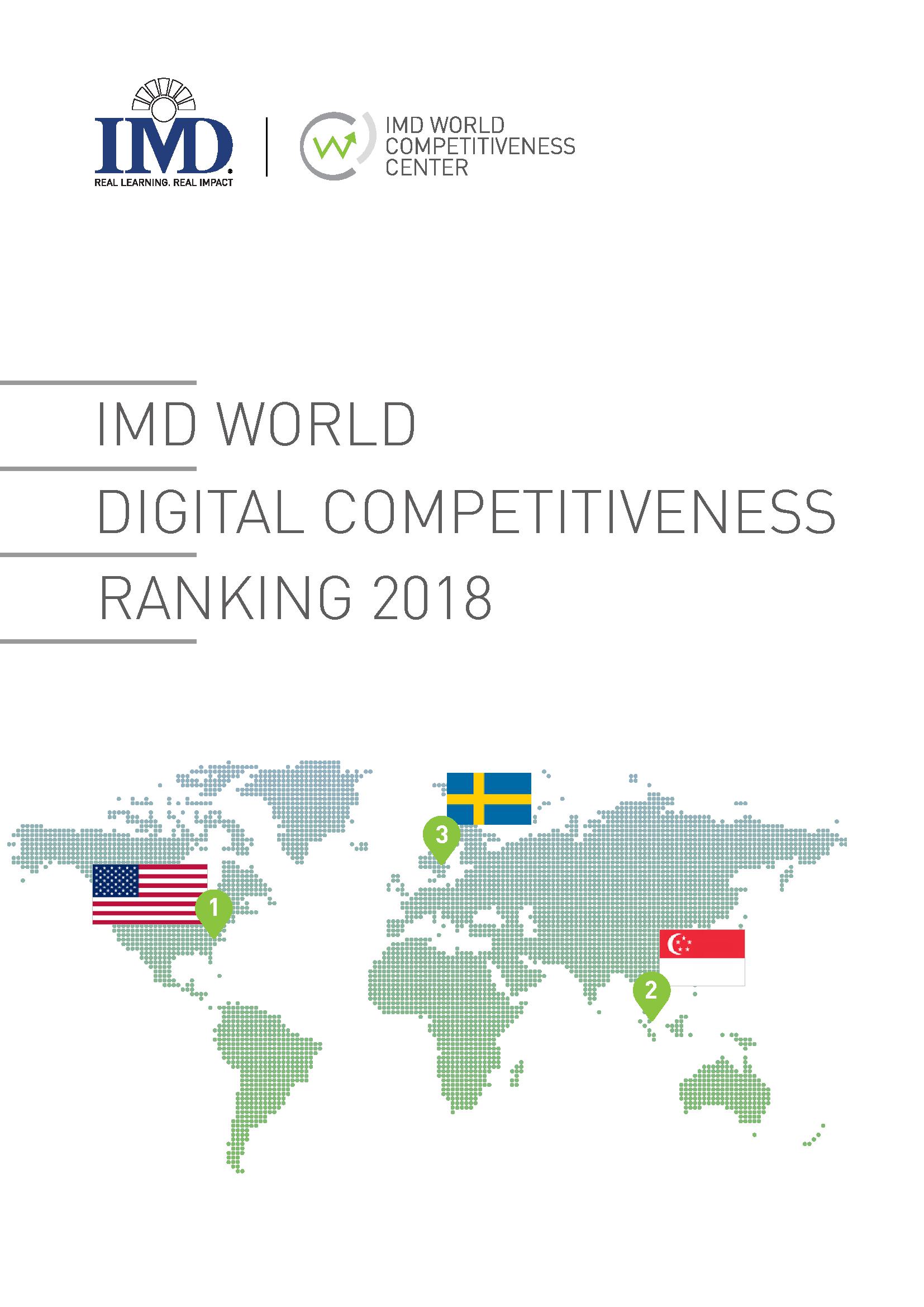 IMD World Digital Competitiveness Ranking 2018
