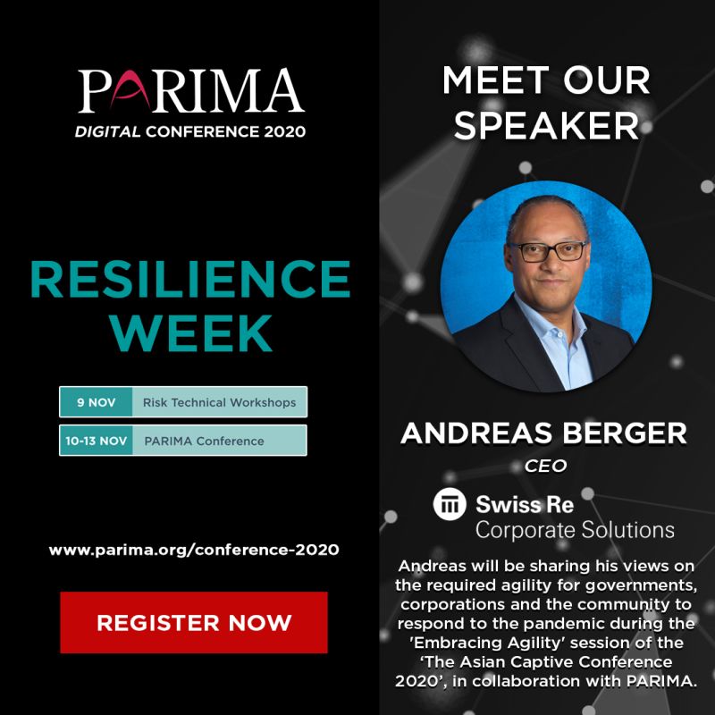 Andreas Berger of Swiss Re Corporate Solutions - Resilience Week