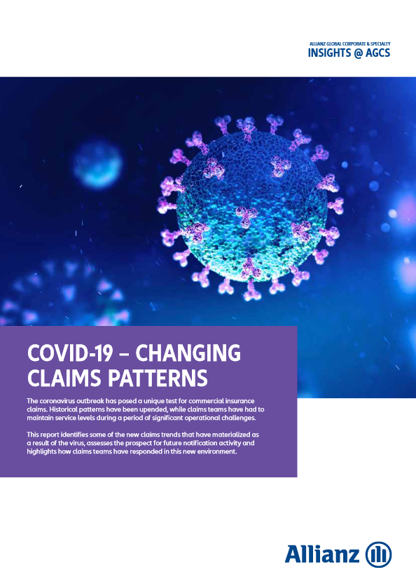 COVID-19 Changing Claims Patterns