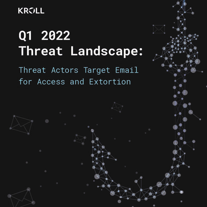 Q1 2022 Threat Landscape: Threat Actors Target Email for Access and Extortion